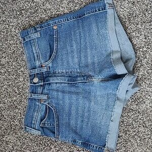 Signature Levi Strauss Heritage High-Rise Jean Shorts